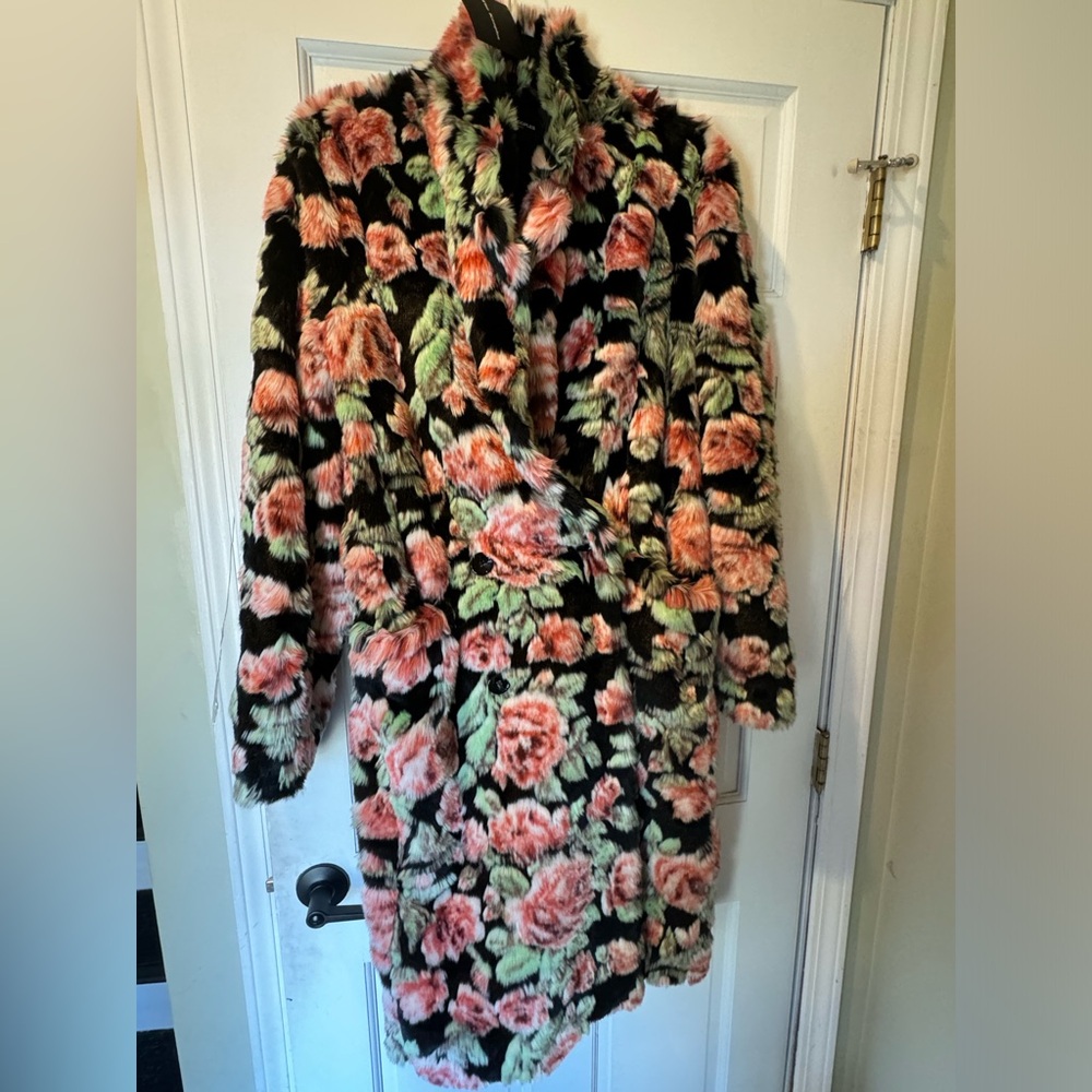 The Kooples faux fur coat